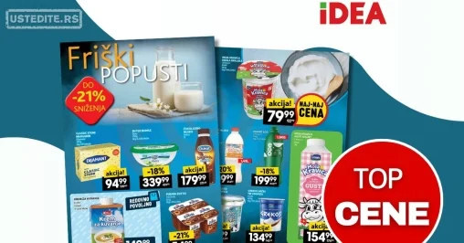 Idea FRIŠKI POPUSTI 23-29.10.2025.
