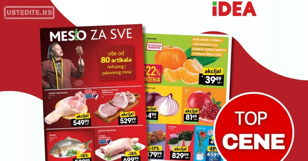 Idea SVEŽA AKCIJA 23-29.10.2025.
