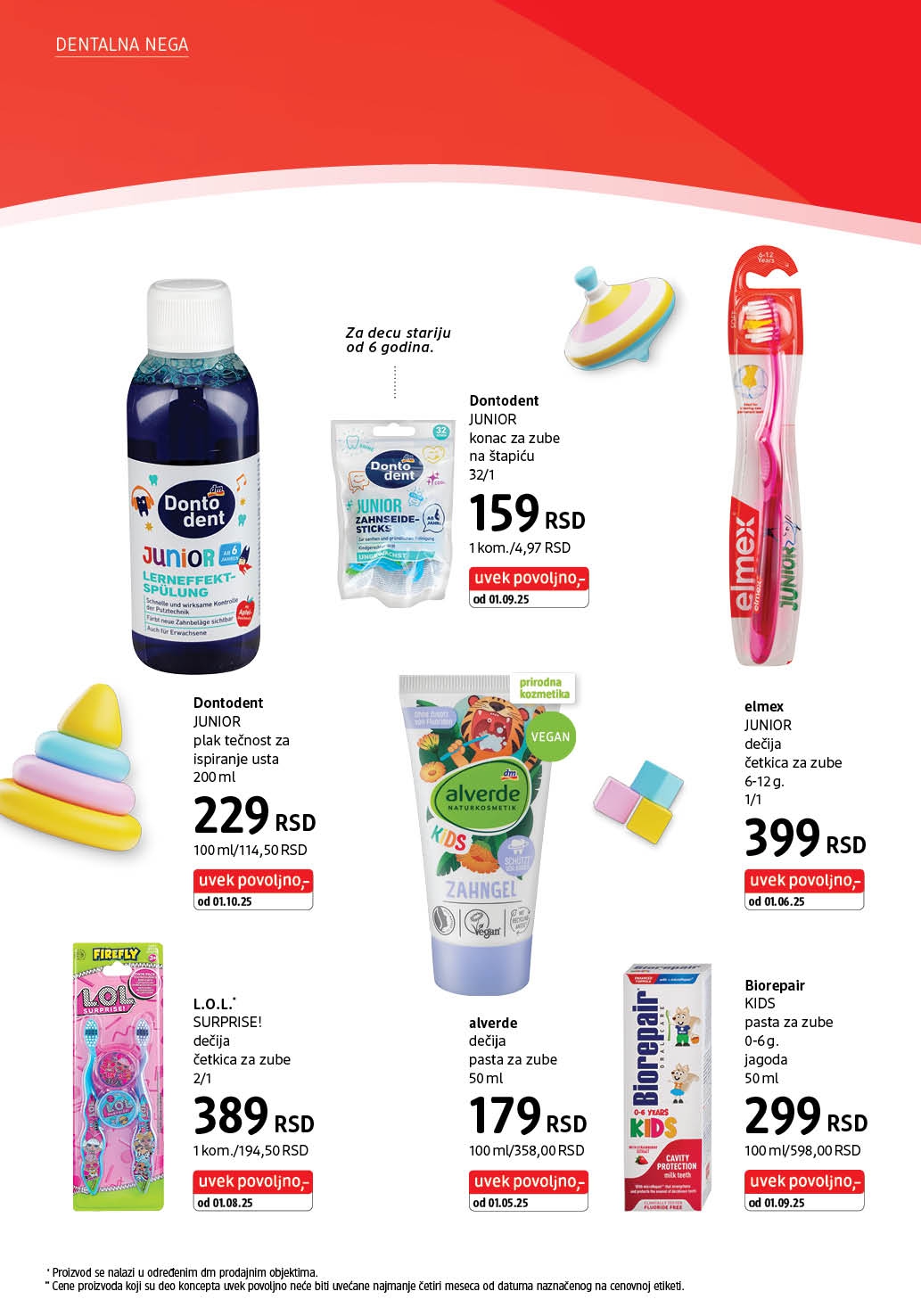 dm Katalog oktobar 2025.