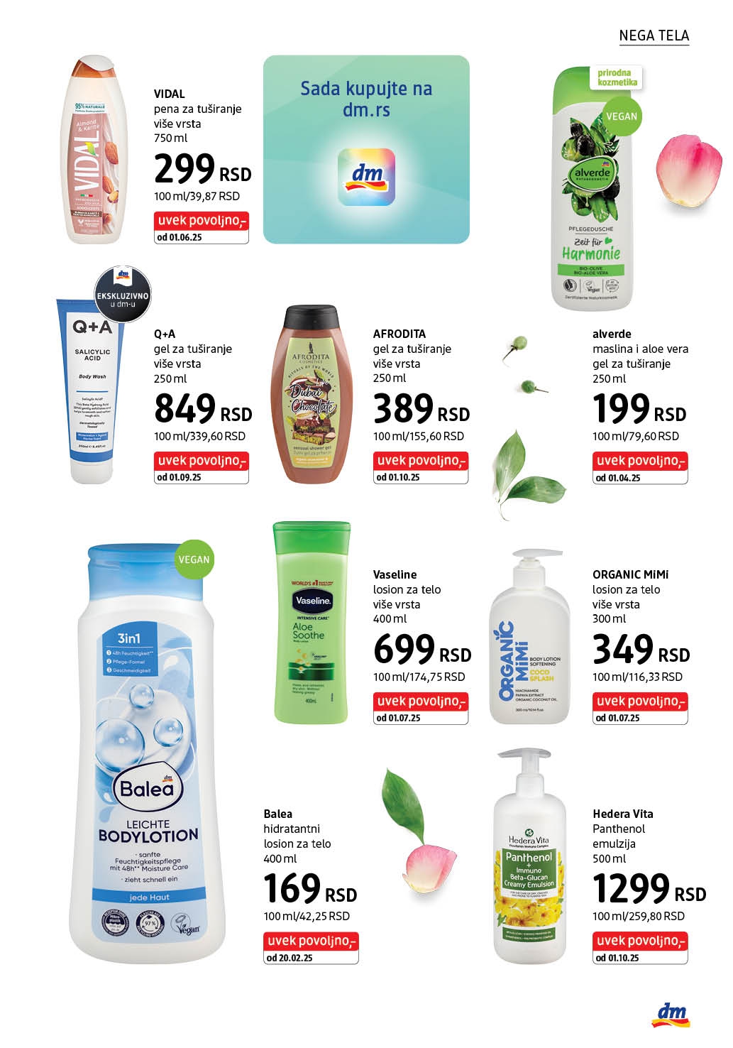 dm Katalog oktobar 2025.