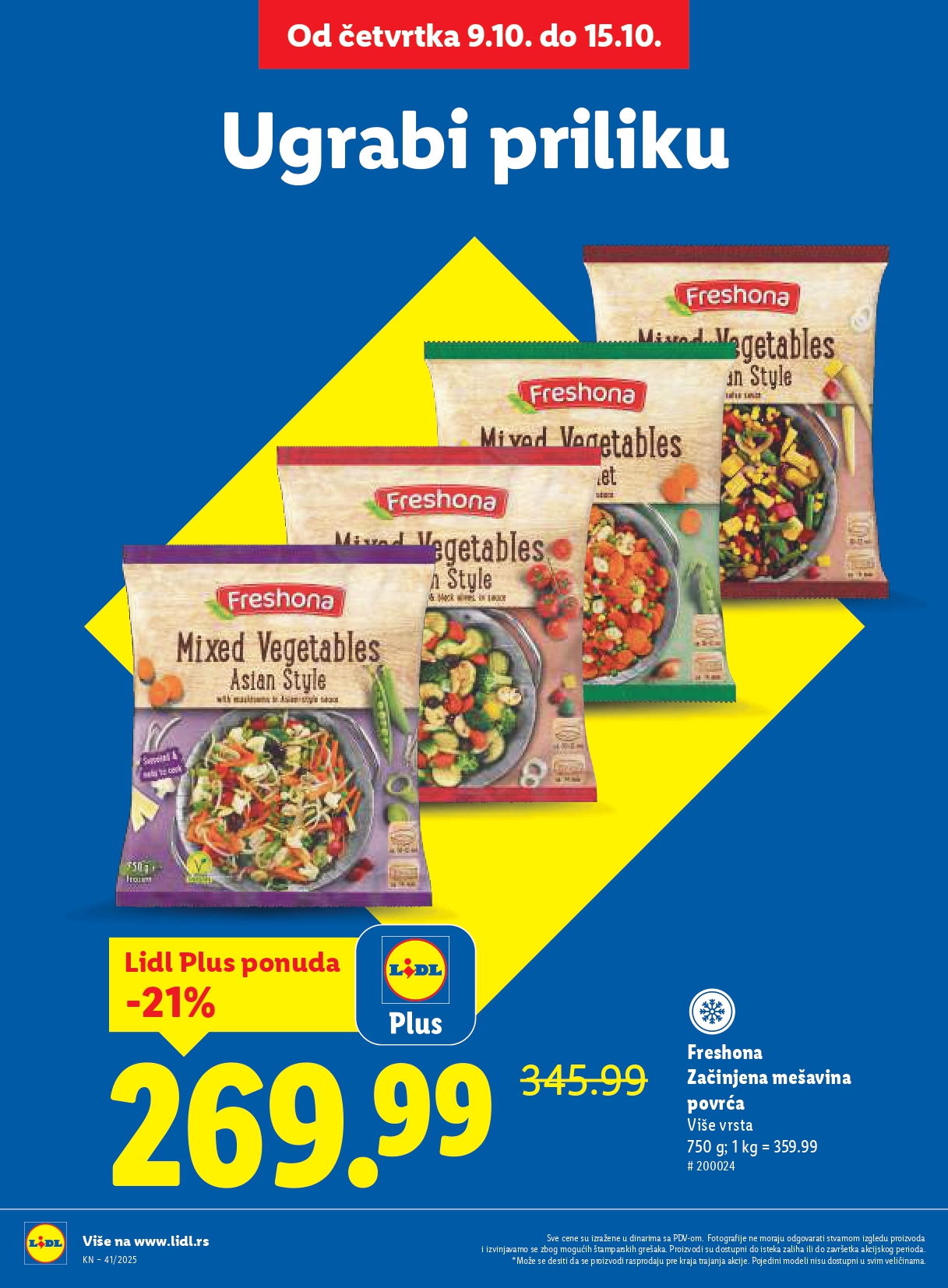 Lidl katalog 9-15.10.2025.