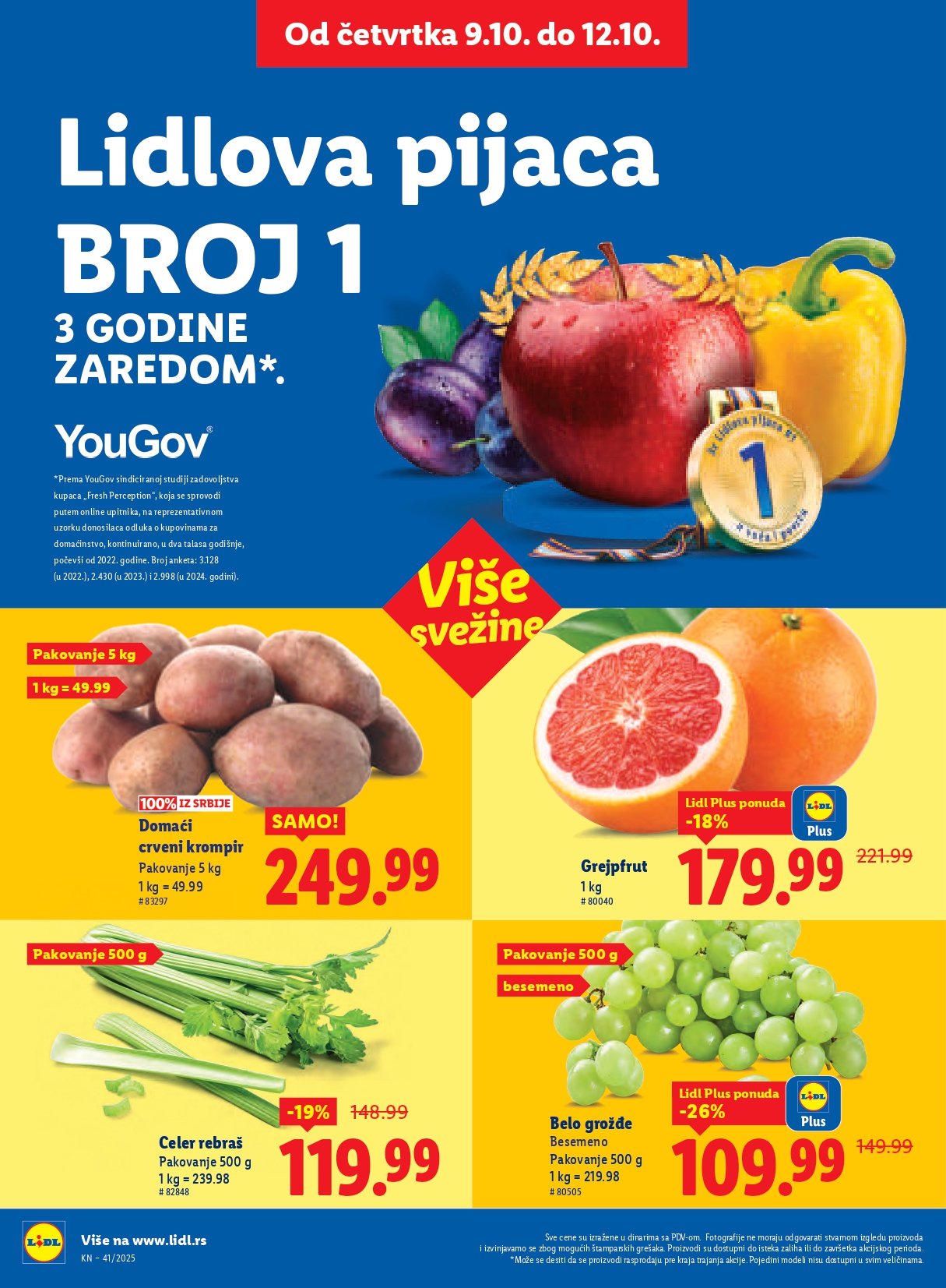 Lidl katalog 9-15.10.2025.