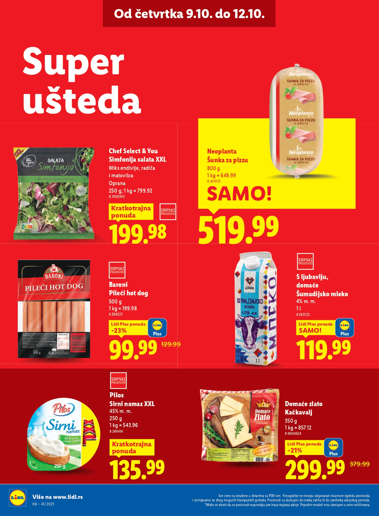 Lidl katalog 9-15.10.2025.