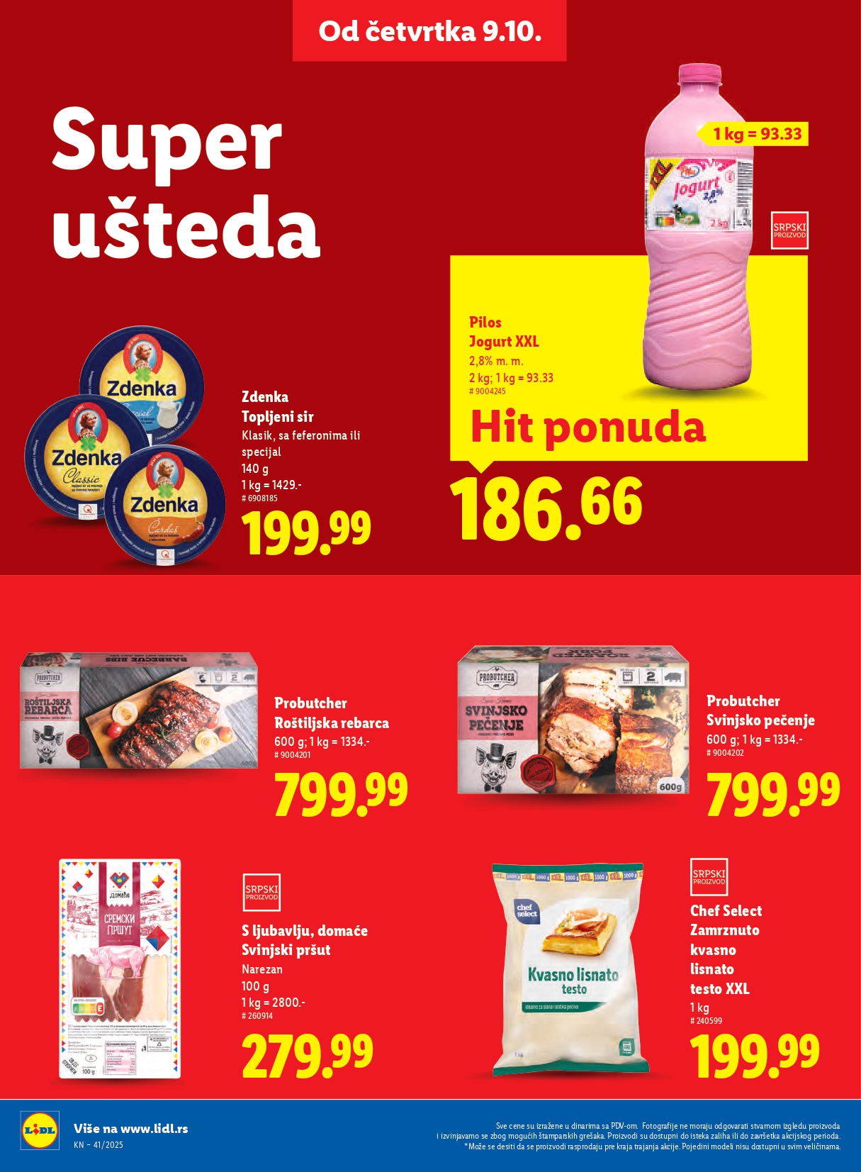 Lidl katalog 9-15.10.2025.