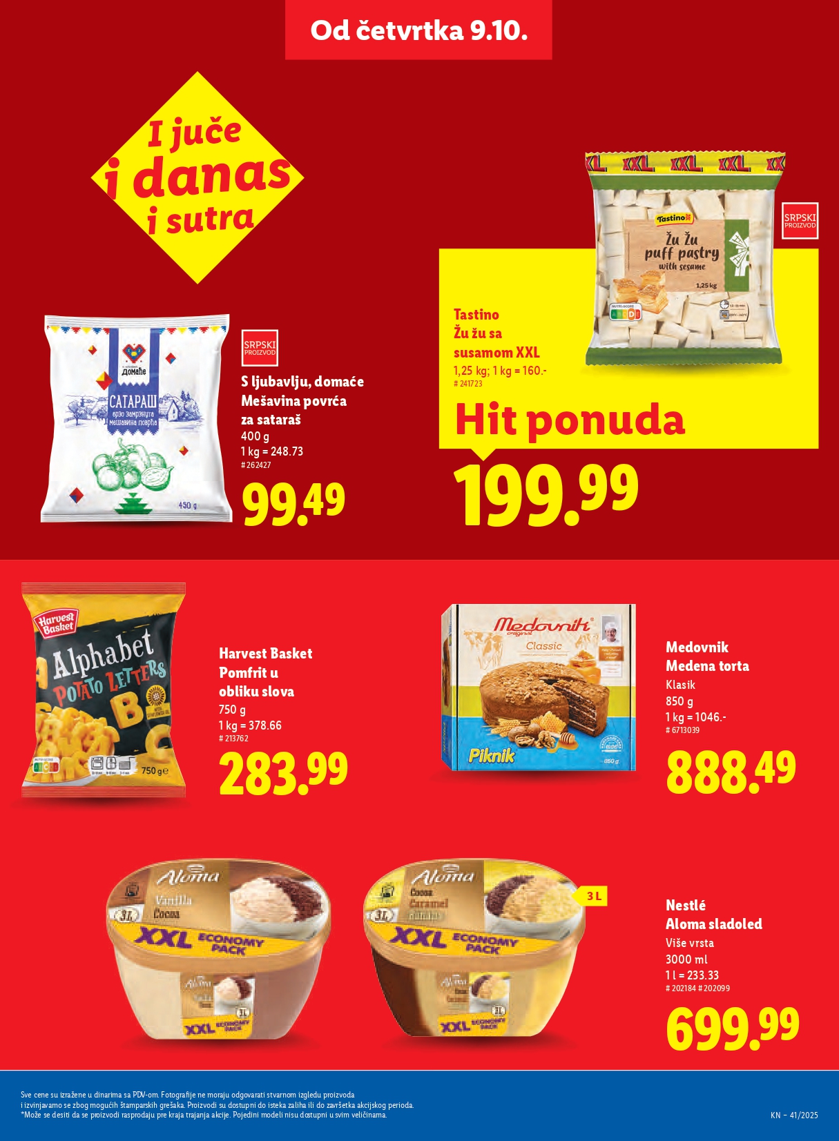 Lidl katalog 9-15.10.2025.