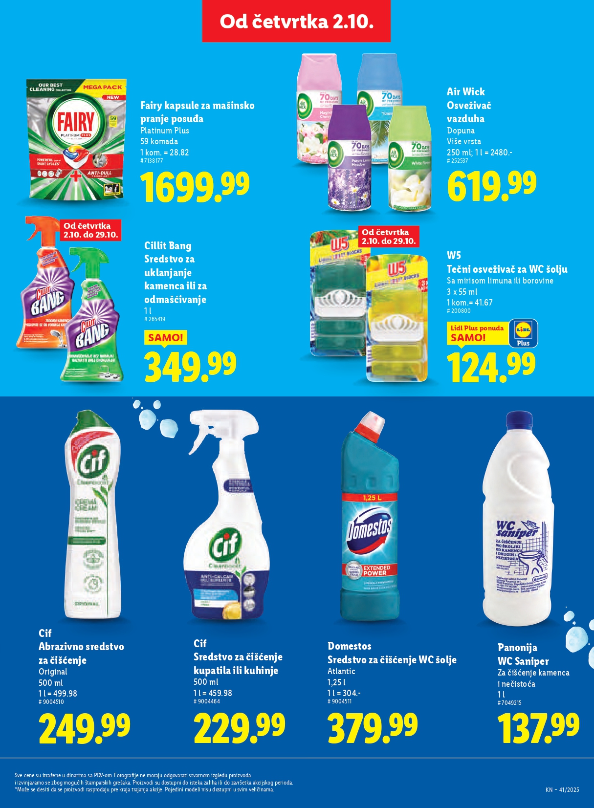 Lidl katalog 9-15.10.2025.
