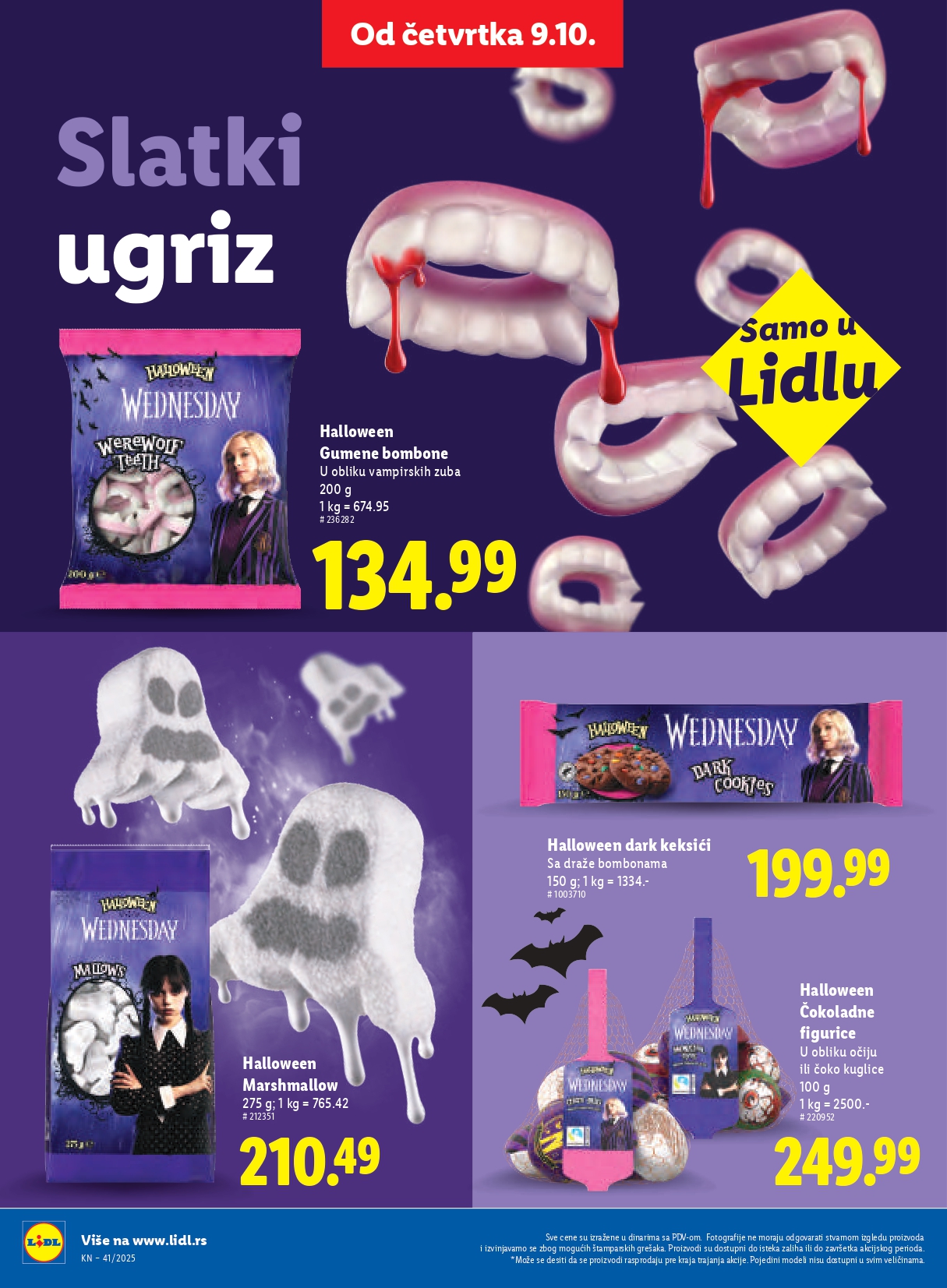 Lidl katalog 9-15.10.2025.