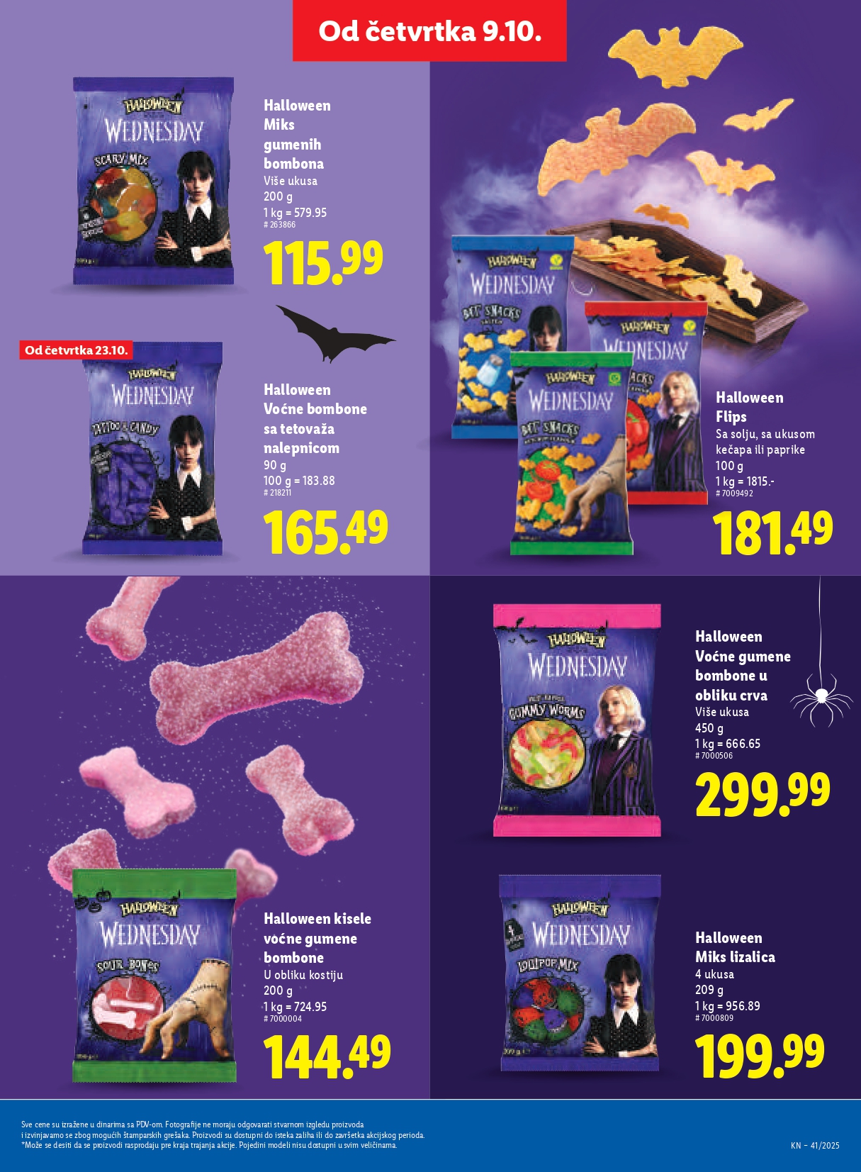 Lidl katalog 9-15.10.2025.