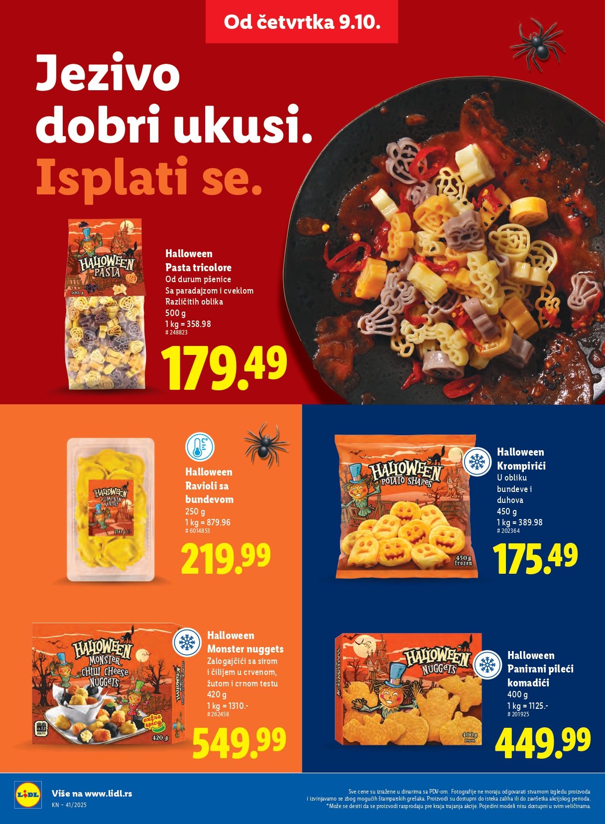 Lidl katalog 9-15.10.2025.
