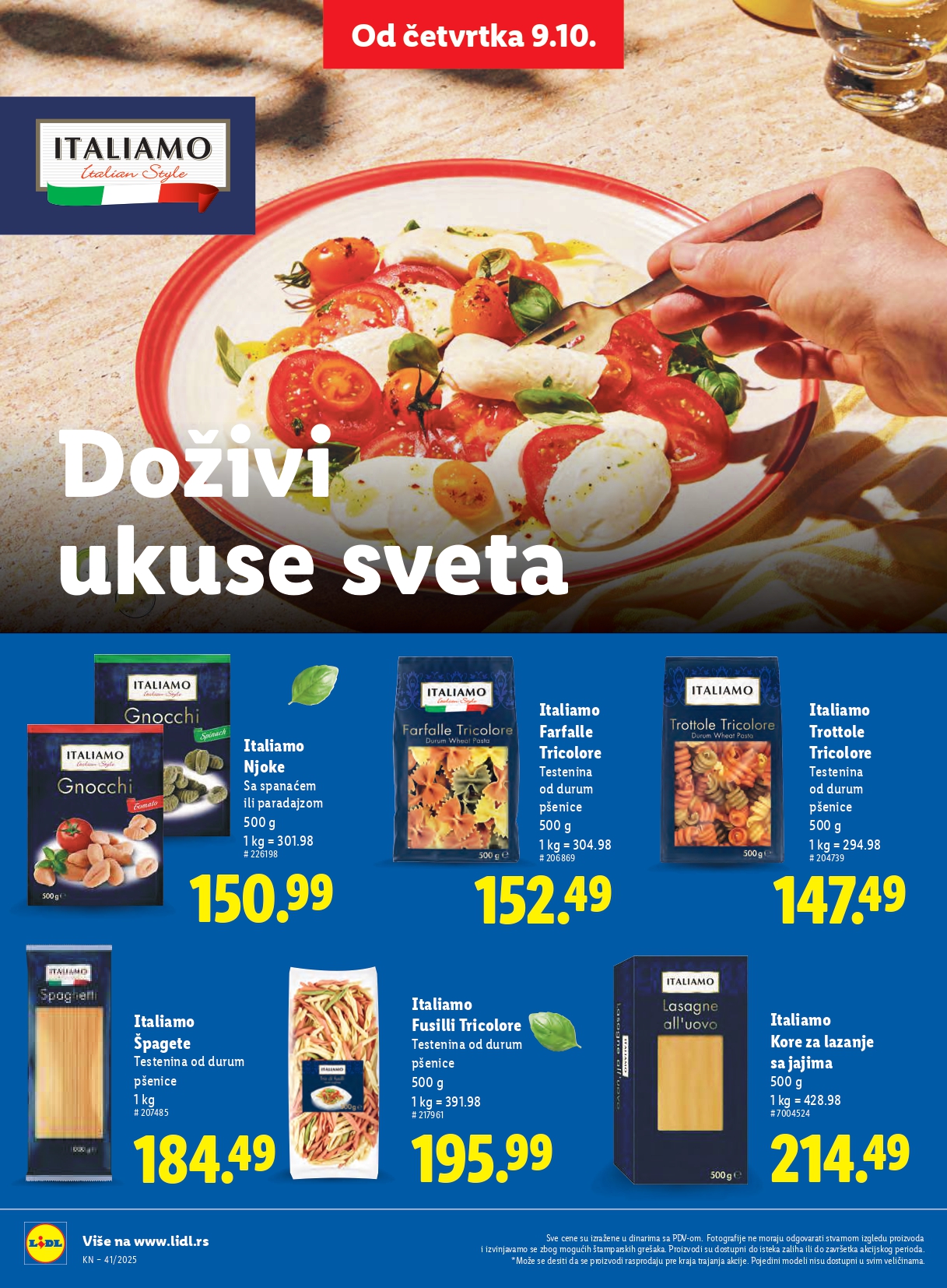 Lidl katalog 9-15.10.2025.