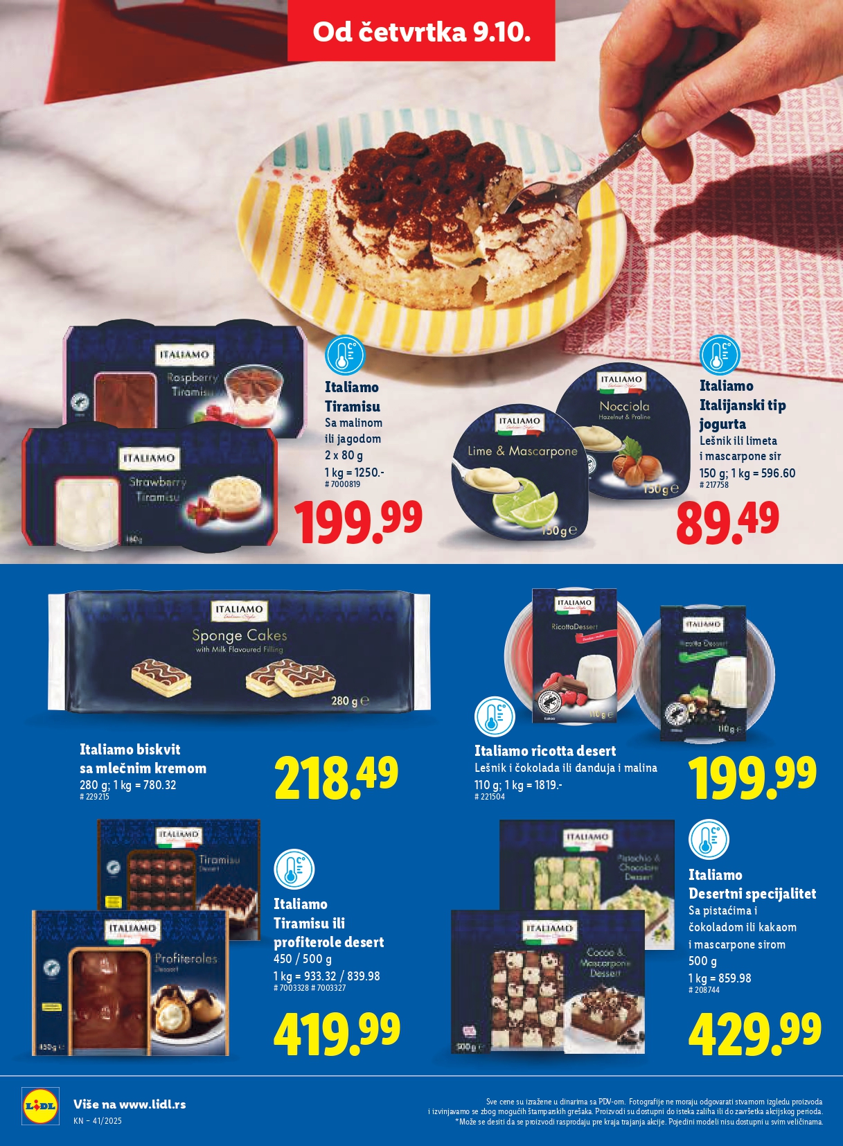 Lidl katalog 9-15.10.2025.