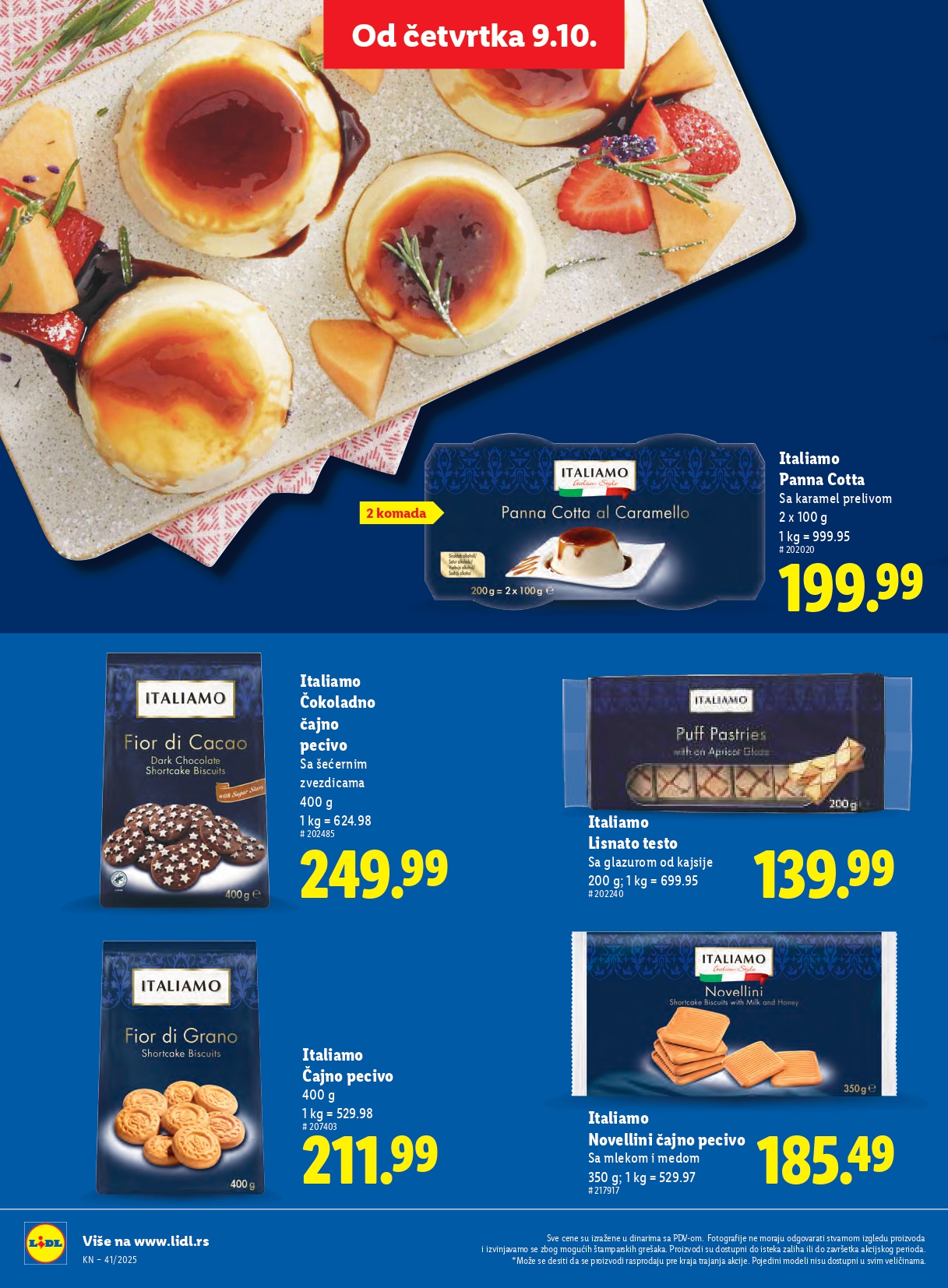 Lidl katalog 9-15.10.2025.