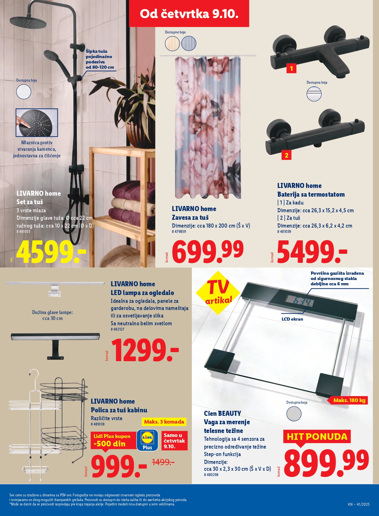 Lidl katalog 9-15.10.2025.
