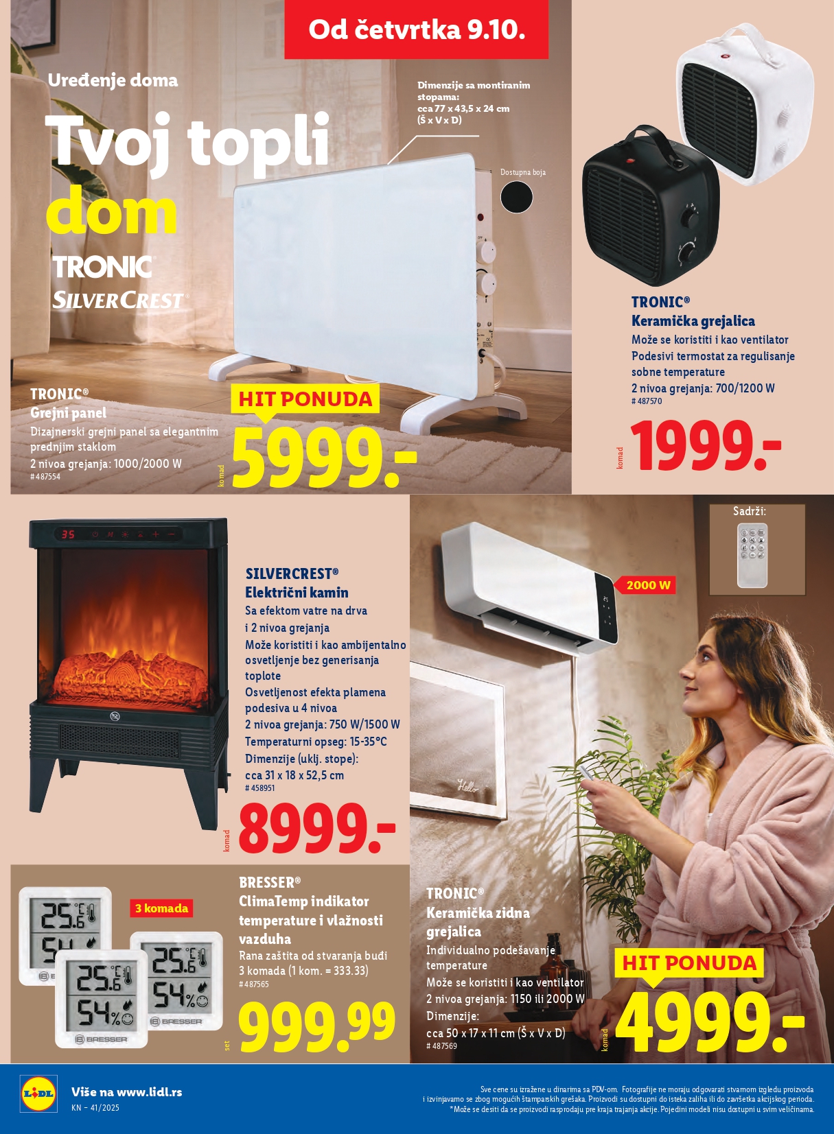 Lidl katalog 9-15.10.2025.