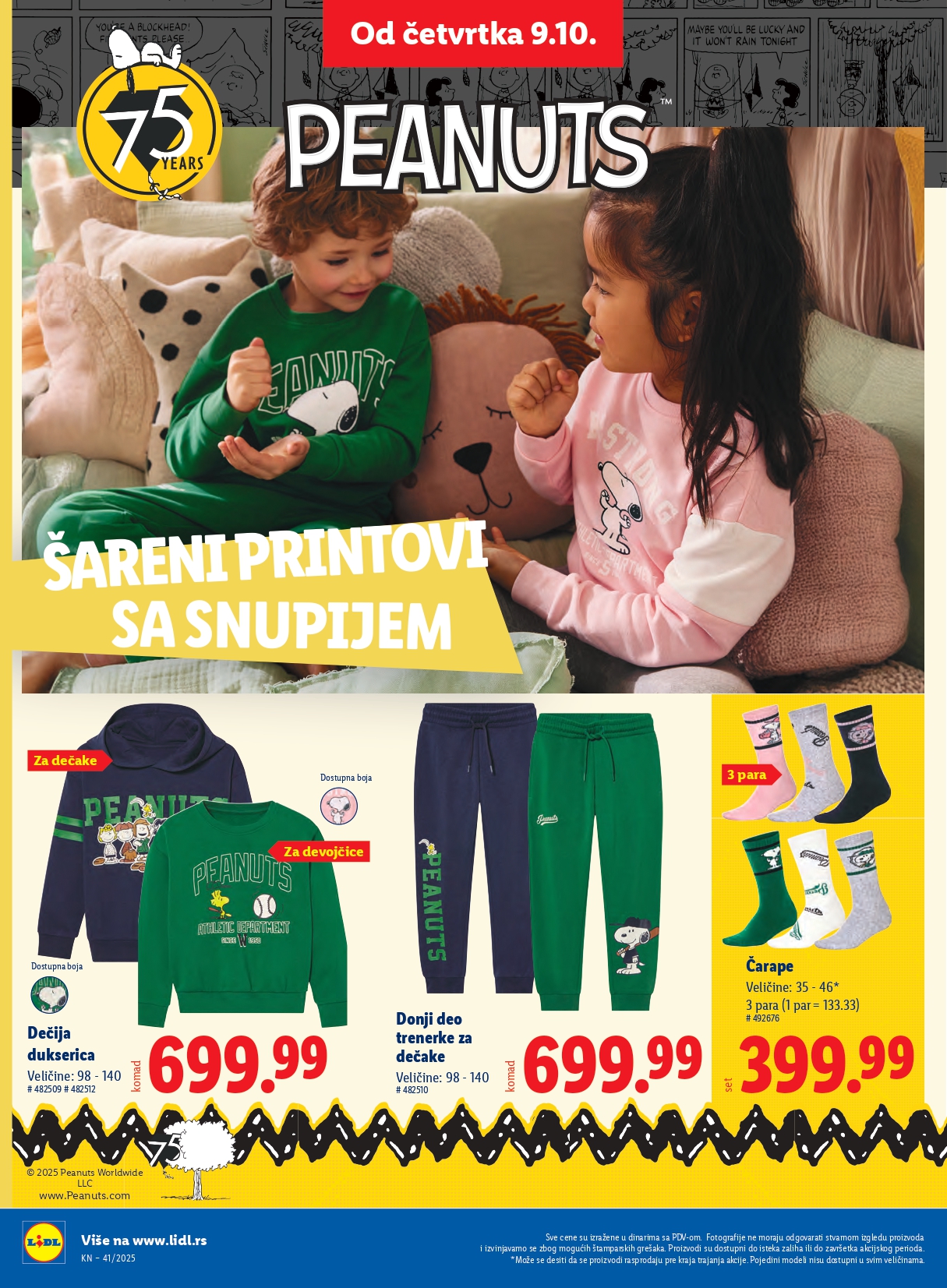 Lidl katalog 9-15.10.2025.