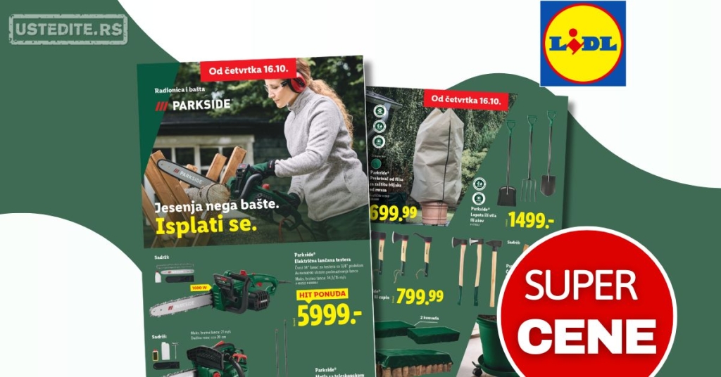 Lidl URADI SAM 16-22.10.2025.