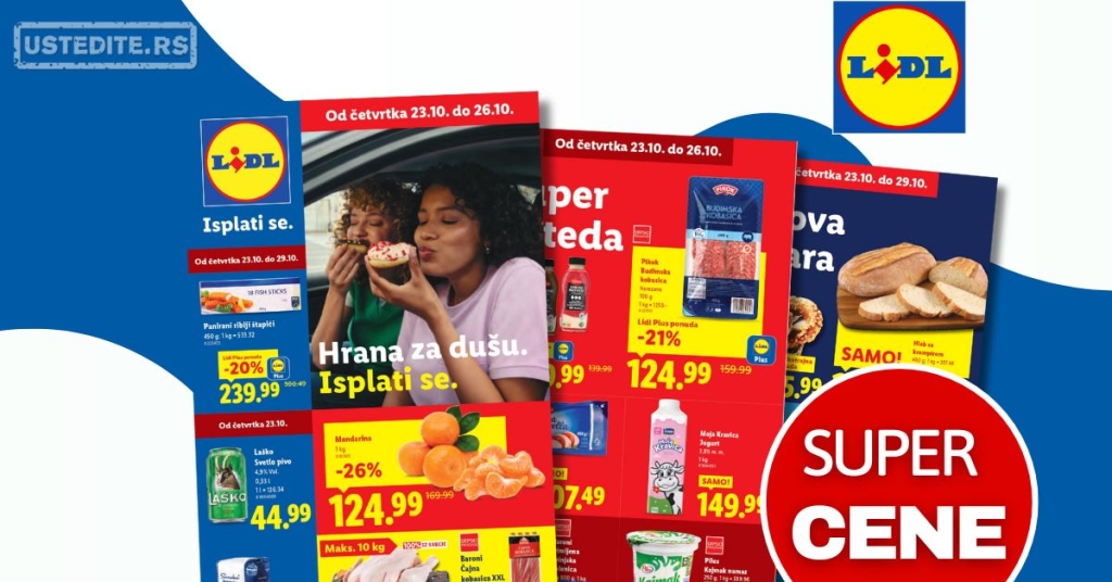 Lidl katalog 23-29.10.2025.