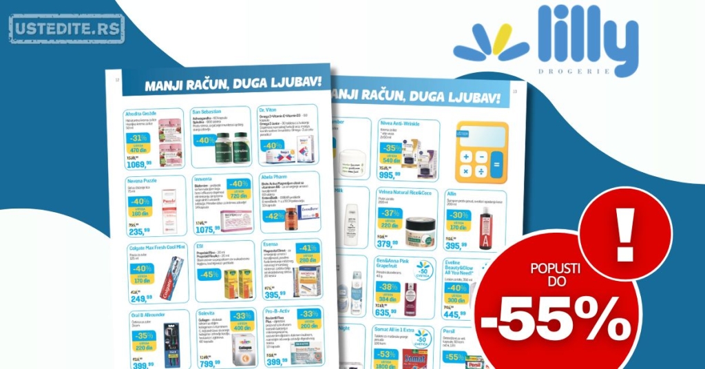 Lilly MANJI RAČUN/DUGA LJUBAV 1-31.10.2025.