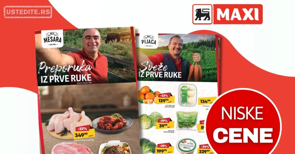 Maxi SVEŽA AKCIJA 23-29.10.2025.