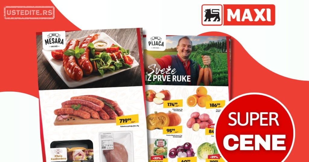 Maxi SVEŽA AKCIJA 16-22.10.2025.