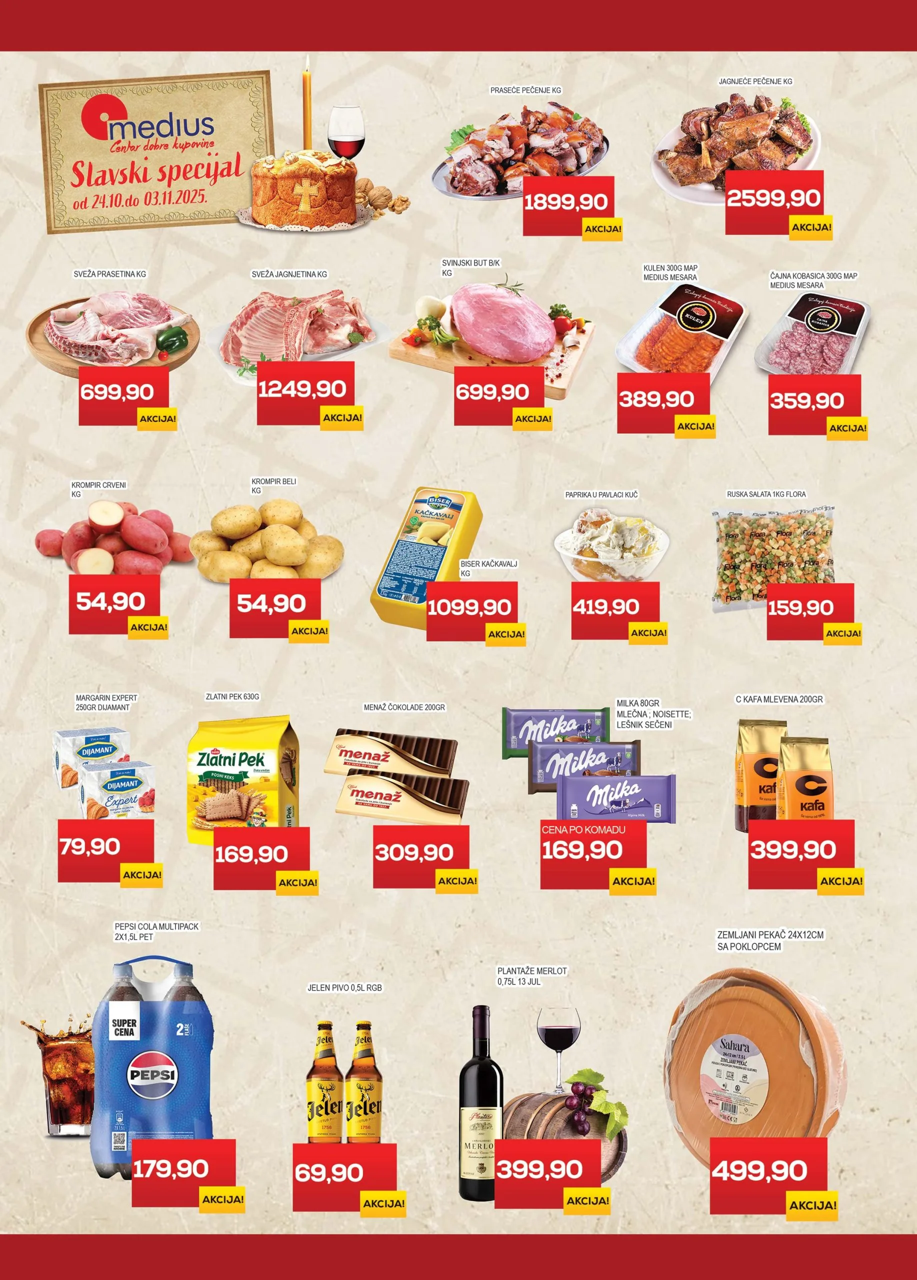 Medius katalog – slavski specijal 24.10–3.11.2025.