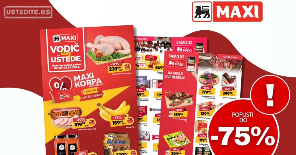 Maxi katalog 2-8.10.2025.