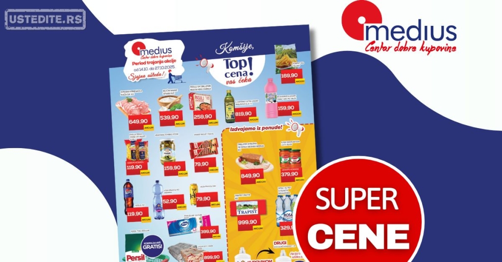Medius TOP CENA 14-27.10.2025.