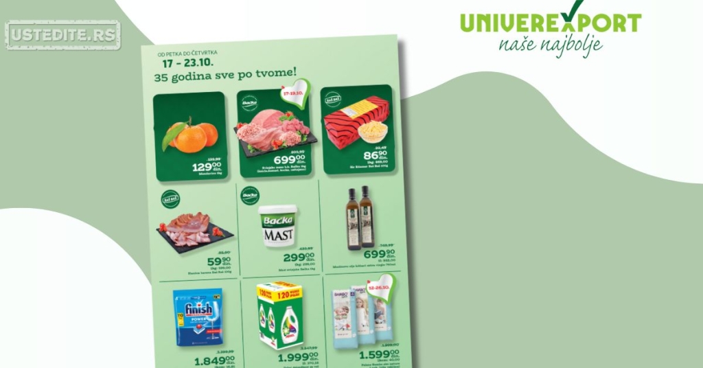 Univerexport katalog 17-23.10.2025.