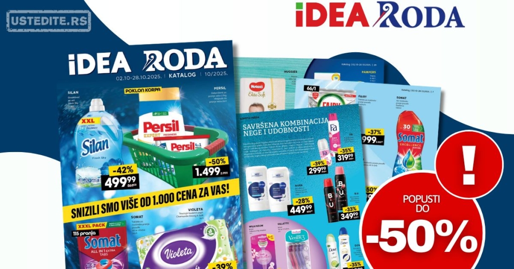 Roda & Idea katalog NEPREHRANA 2-28.10.2025.