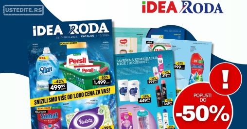 Roda & Idea katalog NEPREHRANA 2-28.10.2025.