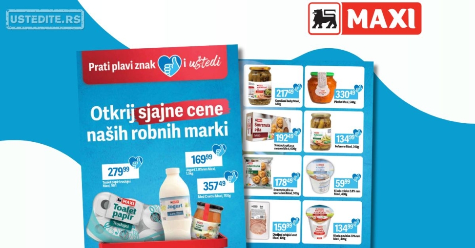 Maxi ROBNE MARKE oktobar 2025.