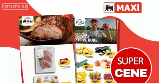 Maxi SVEŽA AKCIJA 2-8.10.2025.