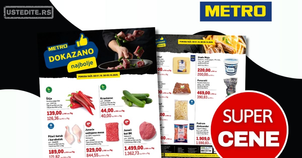 Metro katalog DOKAZANO 1-5.10.2025.
