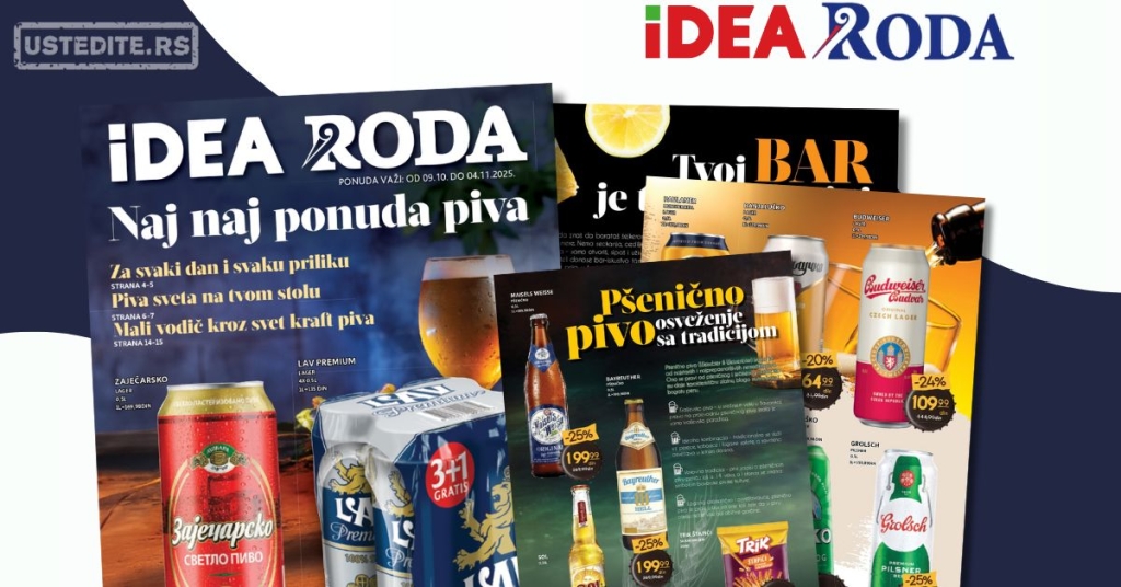 Roda & Idea katalog PIVO 9.10-4.11.2025.