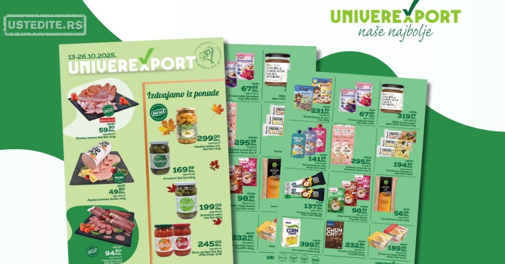 Univerexport katalog 13-26.10.2025.