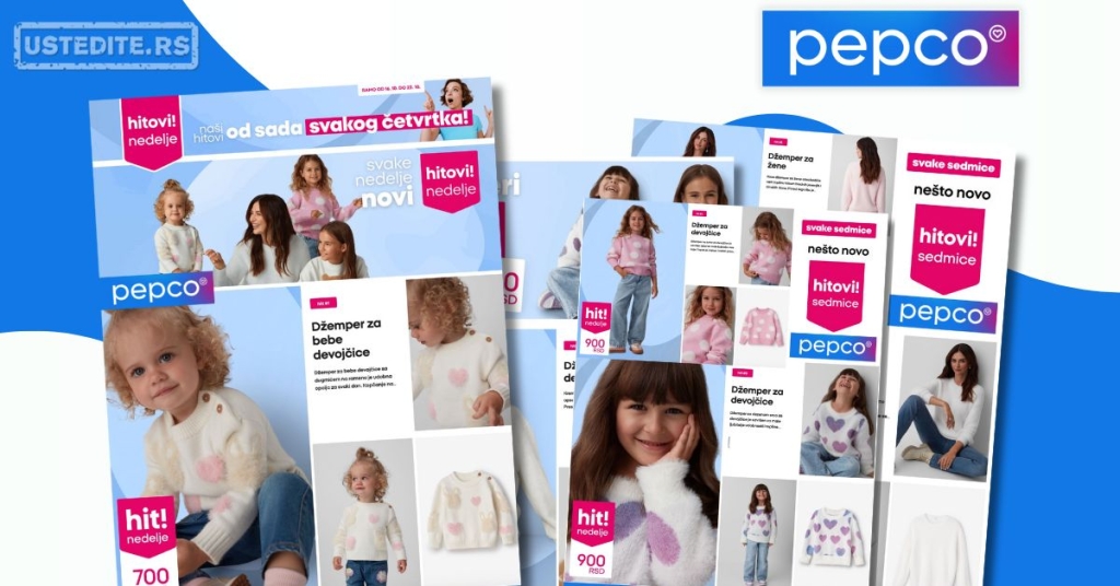 Pepco HITOVI NEDELJE 16-22.10.2025.