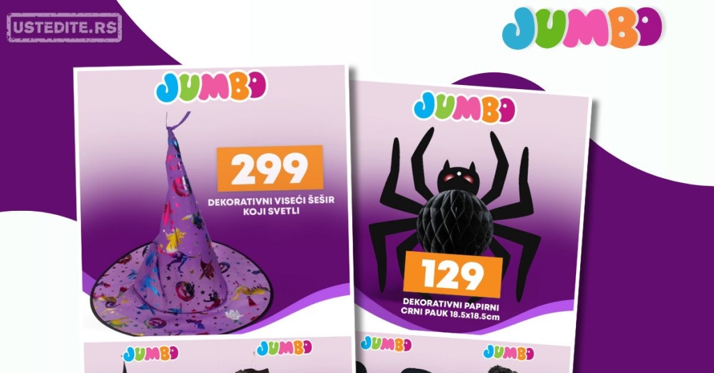 Jumbo HALLOWEEN oktobar 2025.