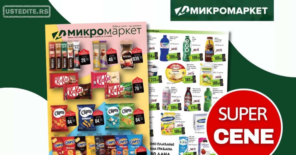 Mikromarket katalog 1-15.10.2025.