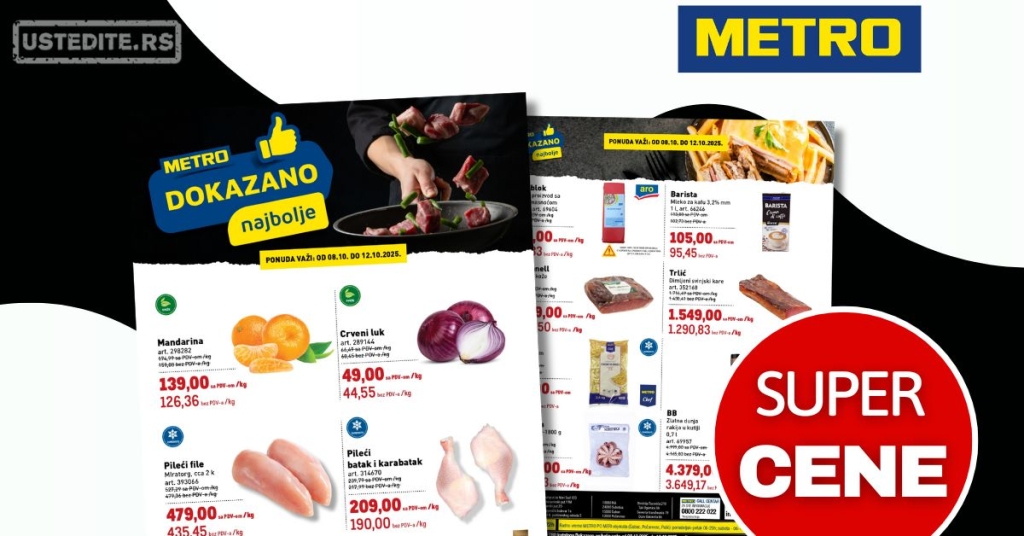 Metro katalog DOKAZANO 8-12.10.2025.