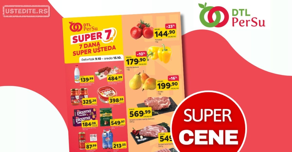 DTL PerSu NEDELJNA AKCIJA 9-15.10.2025.