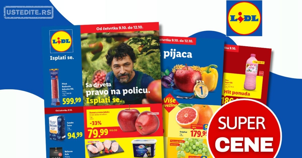 Lidl katalog 9-15.10.2025.