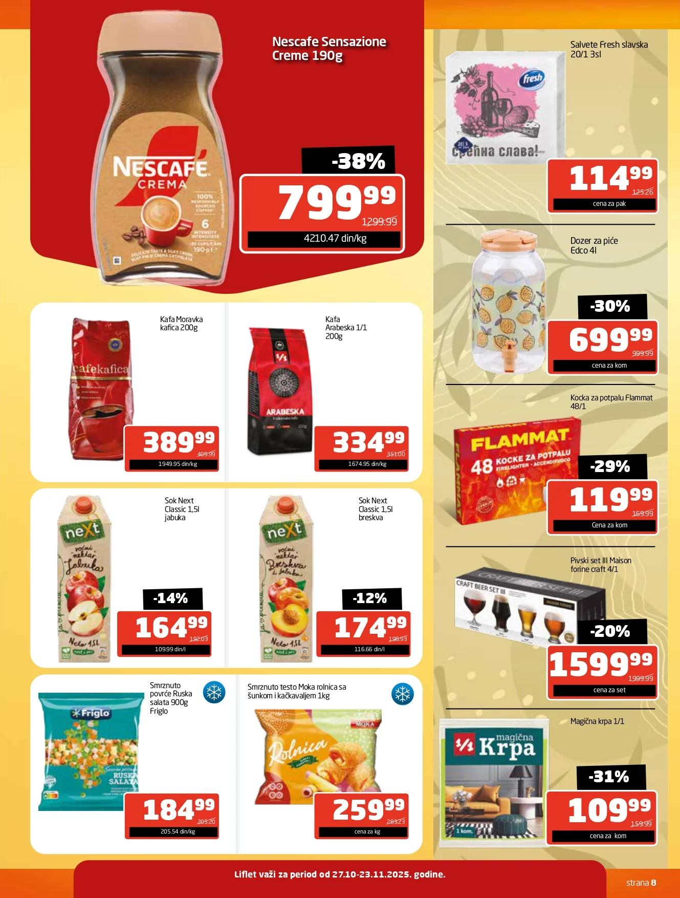 Gomex katalog TEMA MESECA 27.10-23.11.2025.