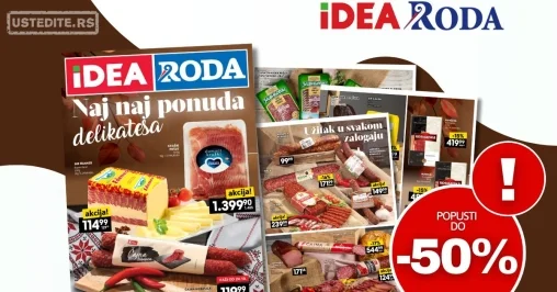Roda & Idea katalog DELIKATESE 23.10-21.11.2025.