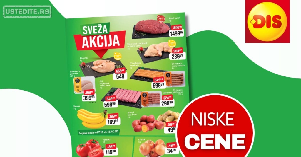 Dis SVEŽA AKCIJA 17-23.10.2025.