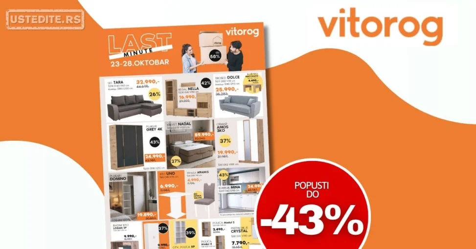 Vitorog katalog LAST MINUTE 23-28.10.2025.