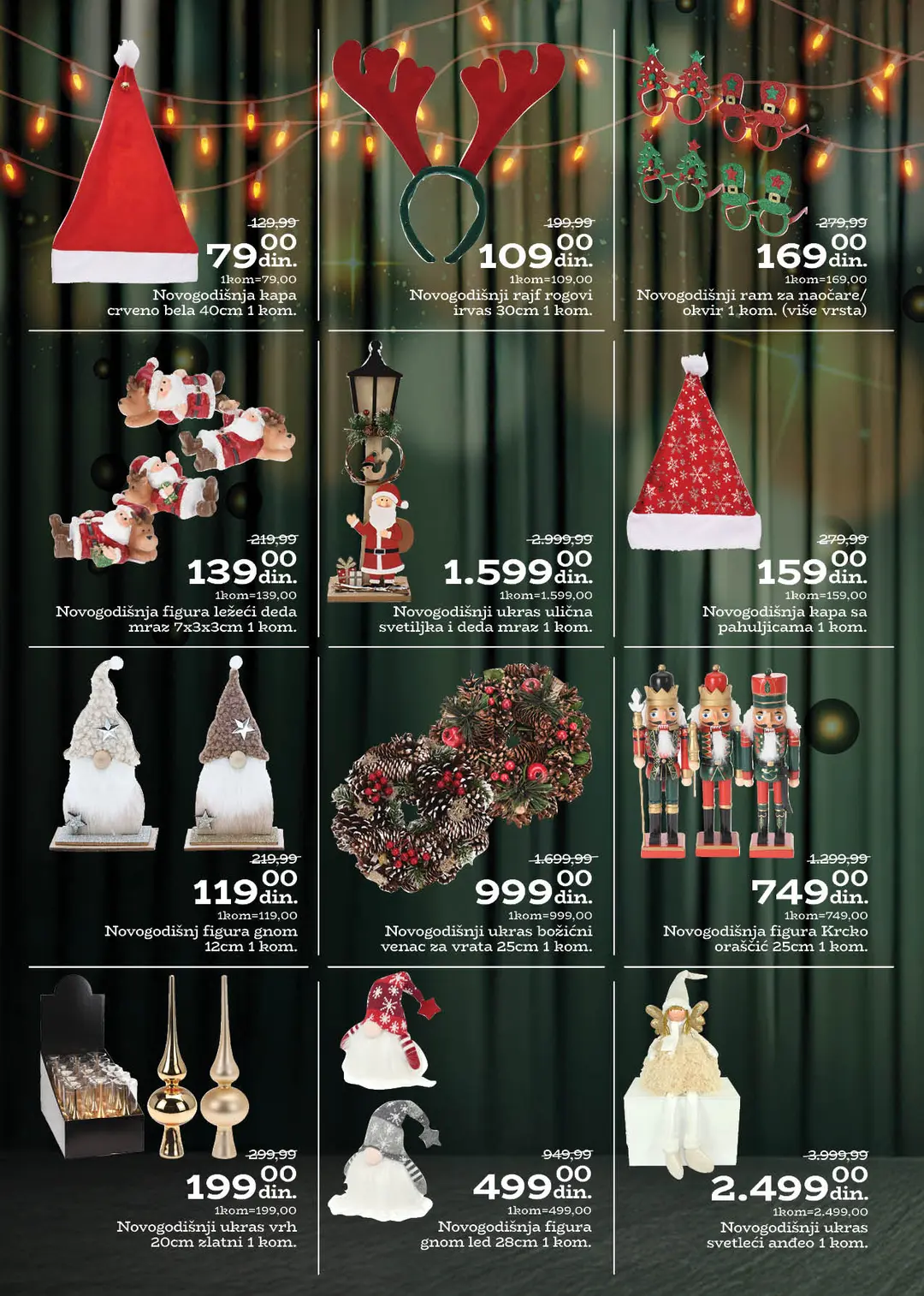 Univerexport katalog PRAZNIČNE ČAROLIJE 3-31.12.2025.