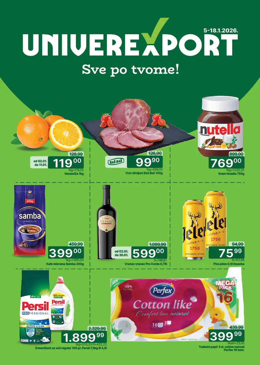 Univerexport katalog 5-18.1.2026.