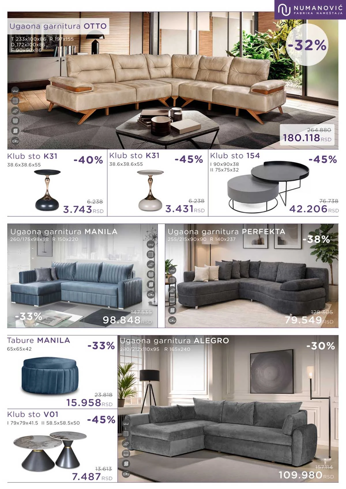 Numanović nameštaj katalog 4-31.3.2026.