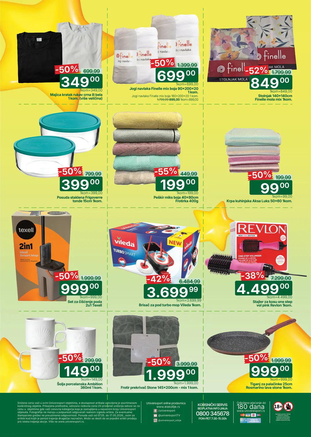 Univerexport katalog CENE PADALICE 7-17.5.2026.