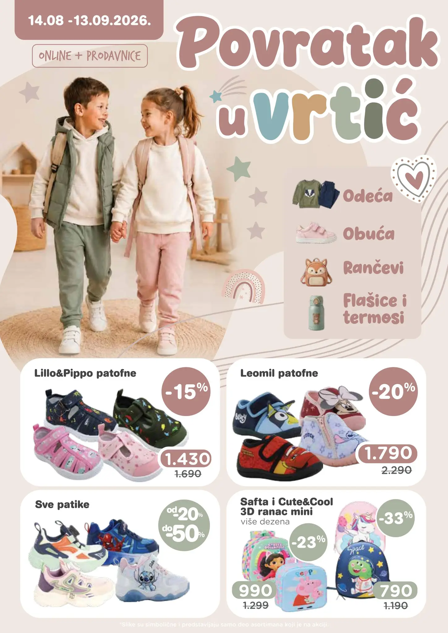 Aksa katalog POVRATAK U VRTIĆ 14.8-13.9.2026. - str. 1